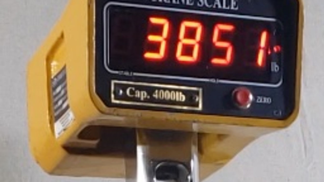 4" Strength Pull Test